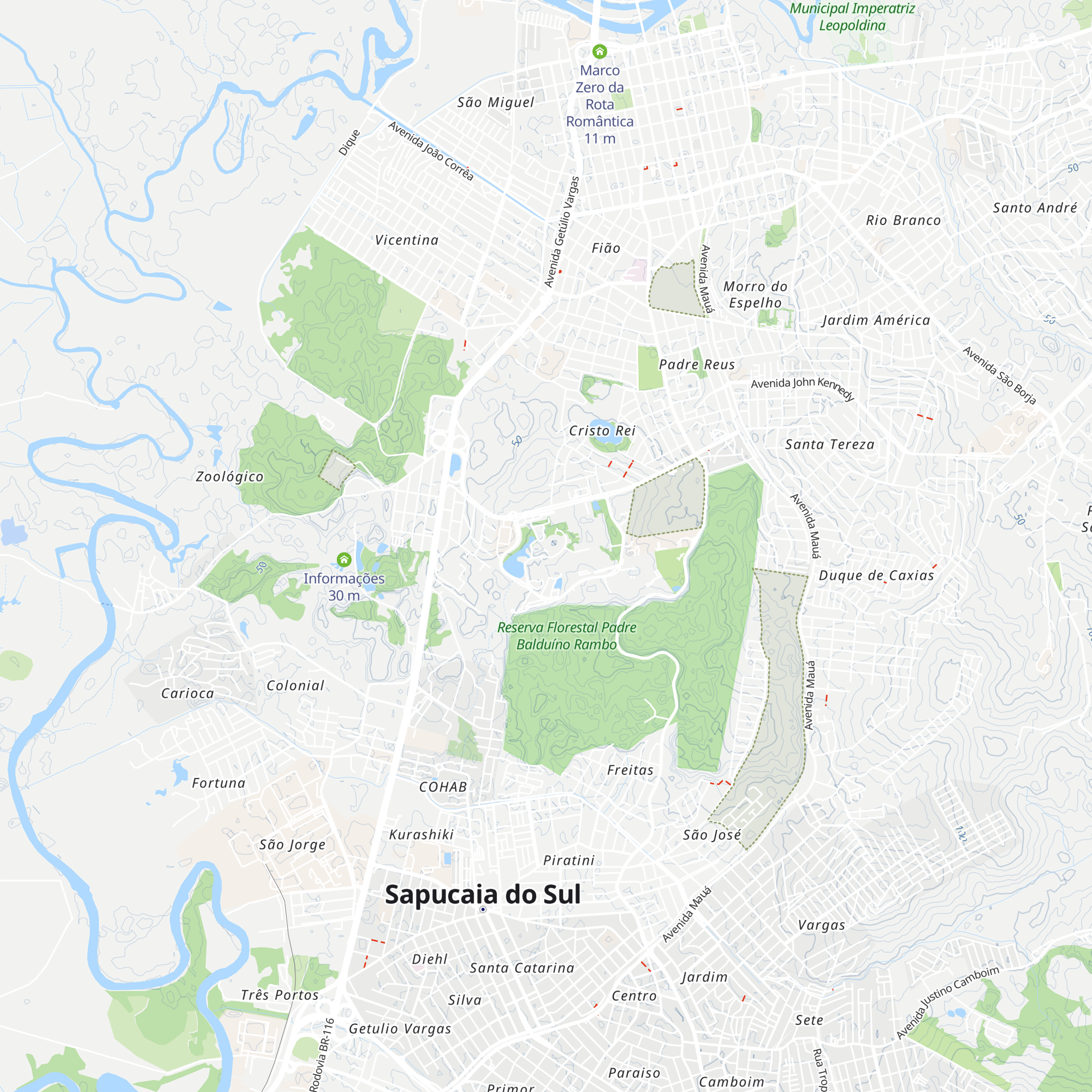 Posto de Atendimento map