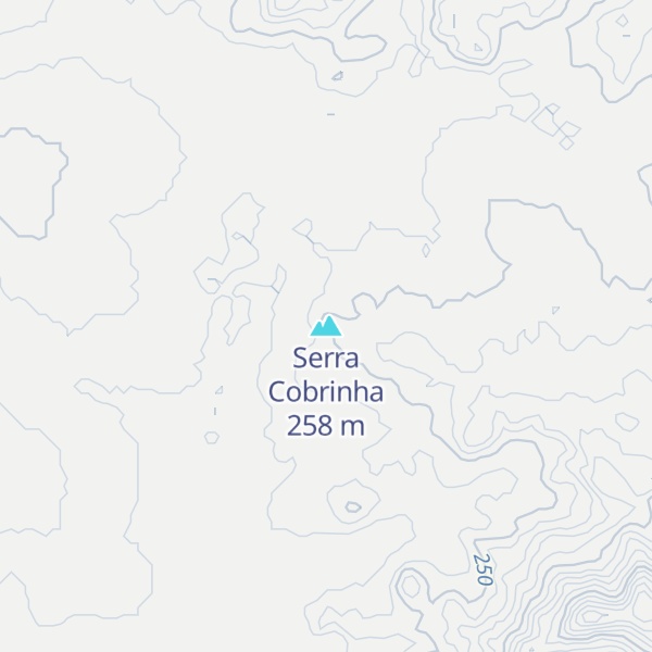 Map of Serra Cobrinha