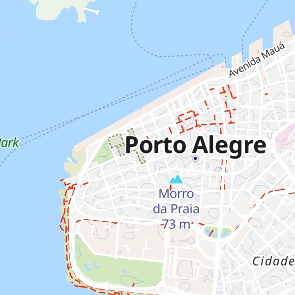 Map of Refugio's