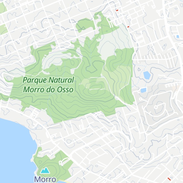 Map of Morro do Osso