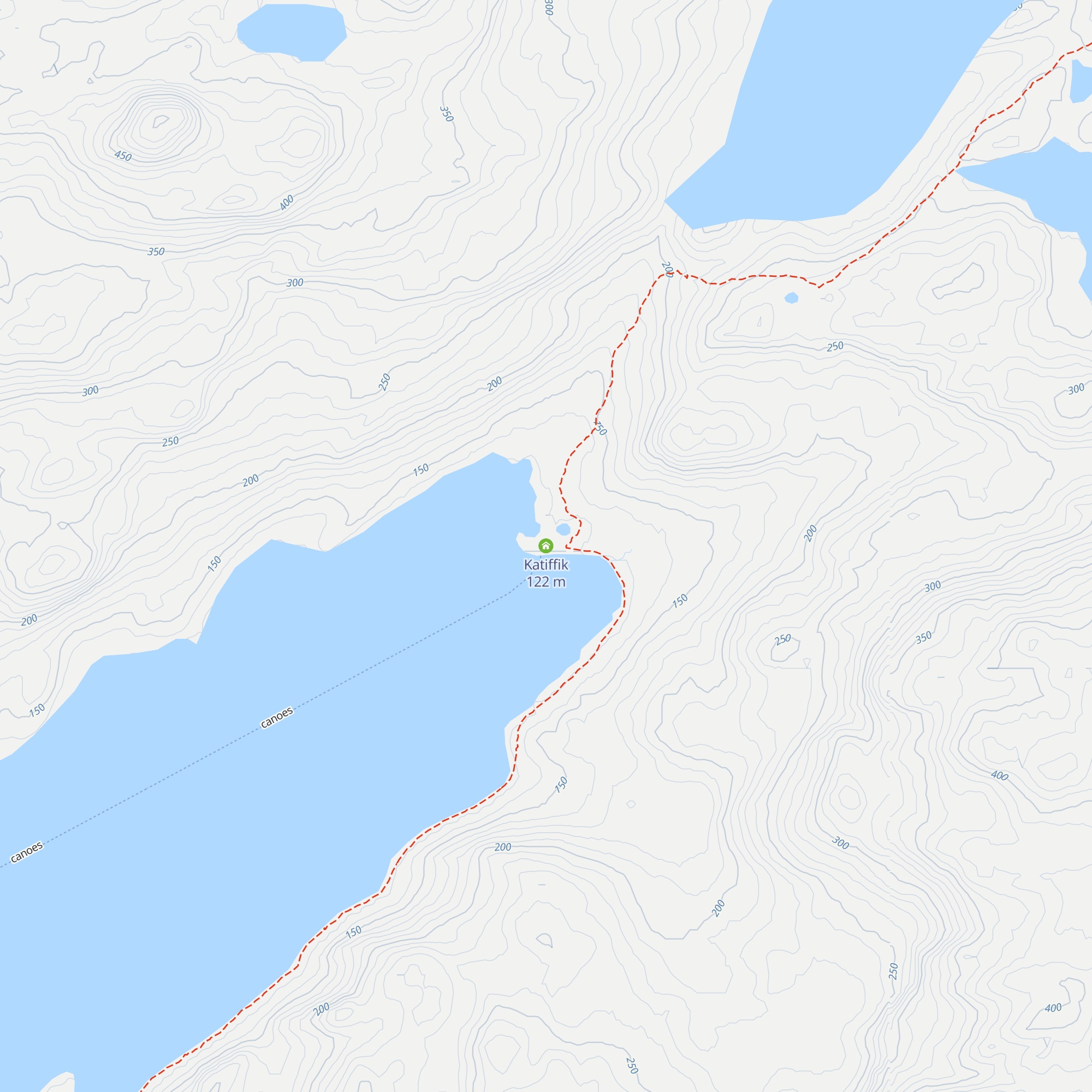 Katiffik map