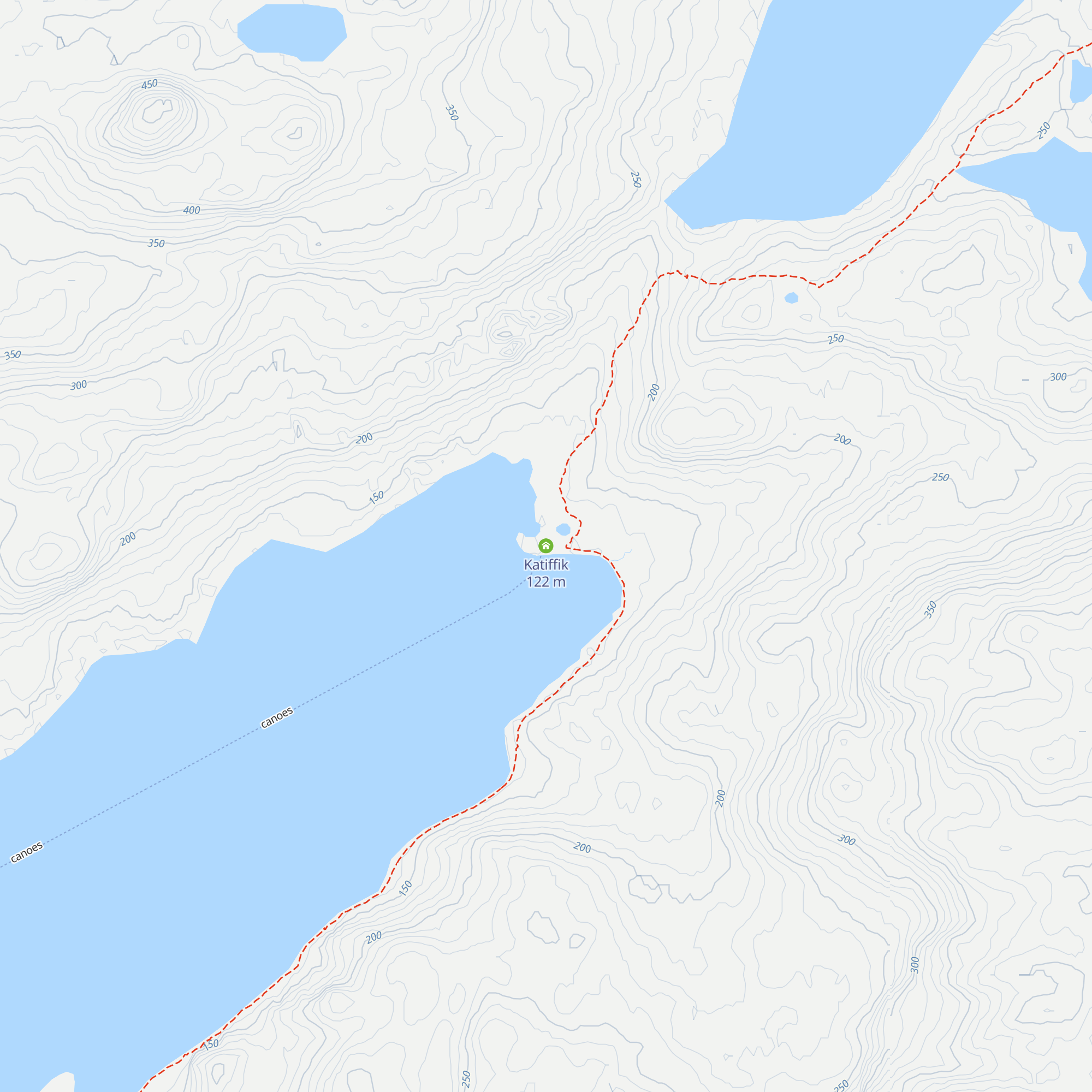 Katiffik map