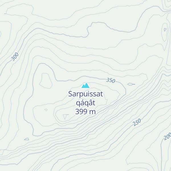 Map of Sarpuissat qáqât