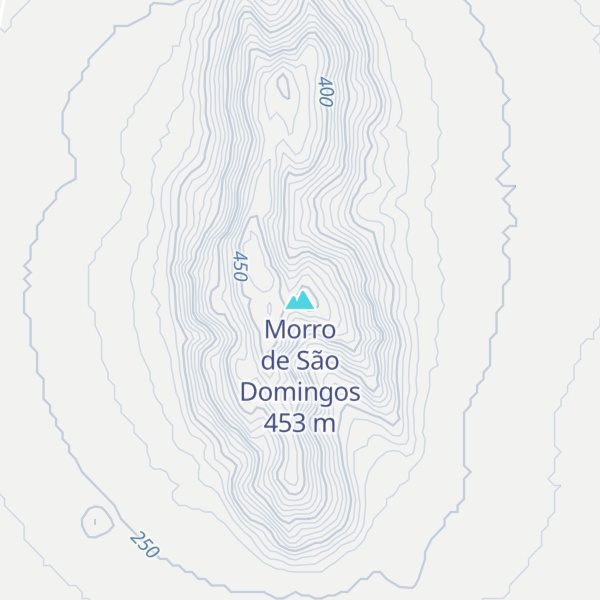 Map of Morro de São Domingos