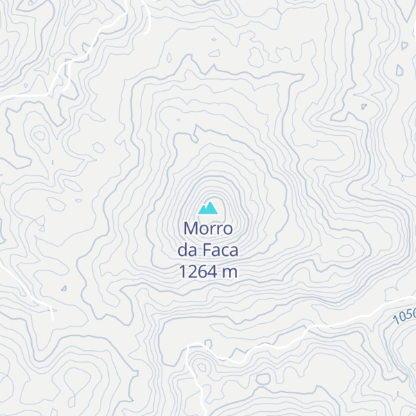 Map of Morro da Faca