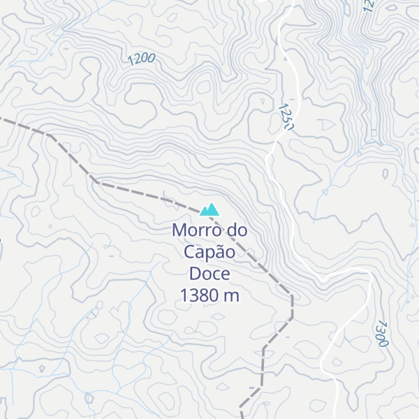 Map of Morro do Capão Doce