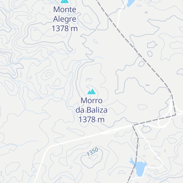 Map of Morro da Baliza