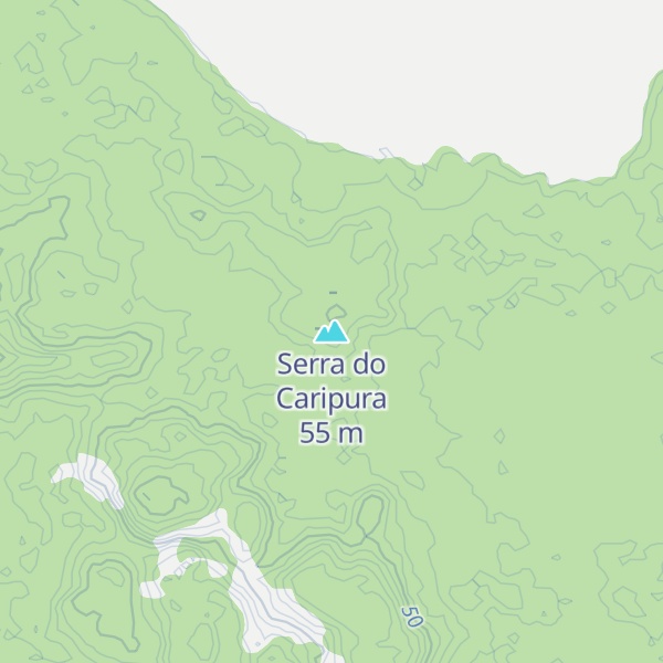Map of Serra do Caripura