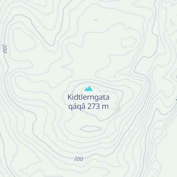 Map of Kidtlerngata qáqâ