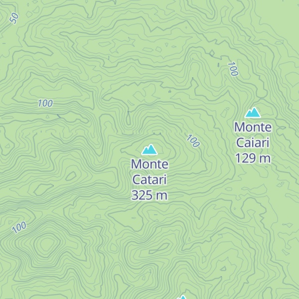 Map of Monte Catari