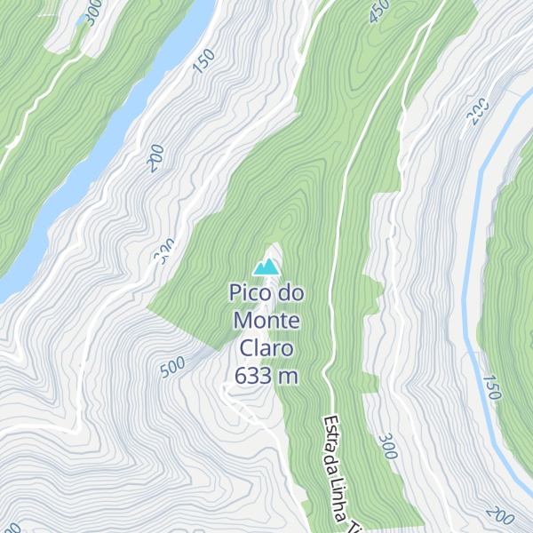 Map of Pico do Monte Claro