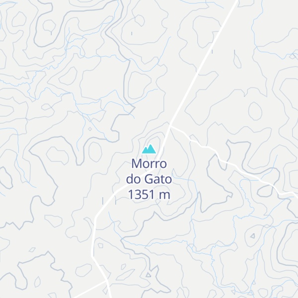 Map of Morro do Gato