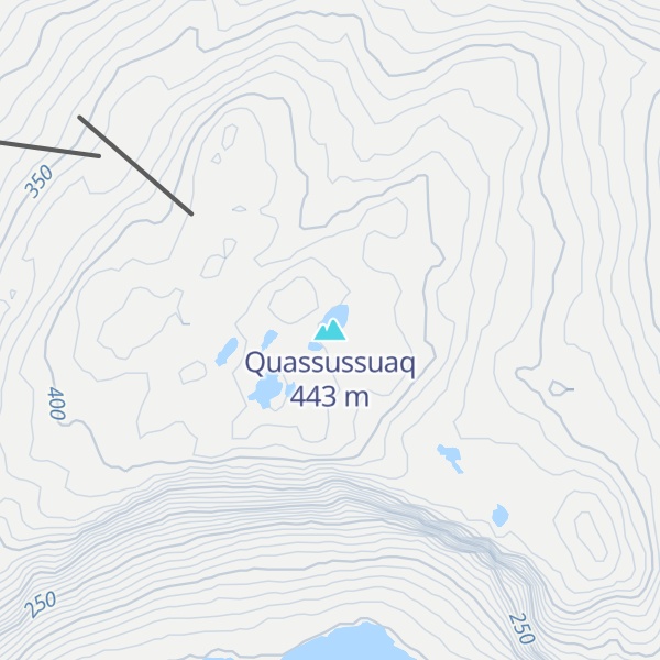 Map of Quassussuaq