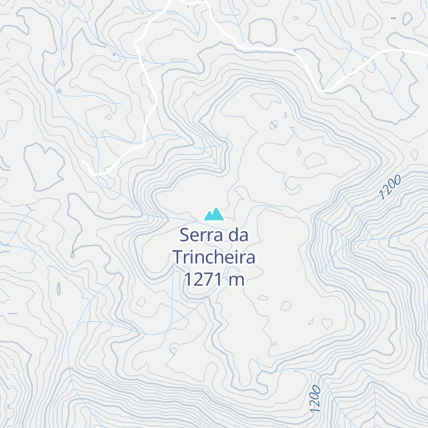 Map of Serra da Trincheira