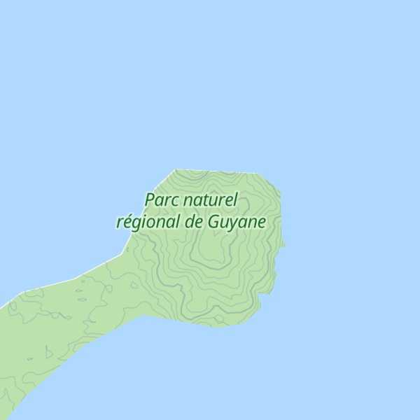 Map of Montagne d'Argent