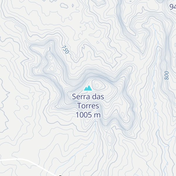 Map of Serra das Torres