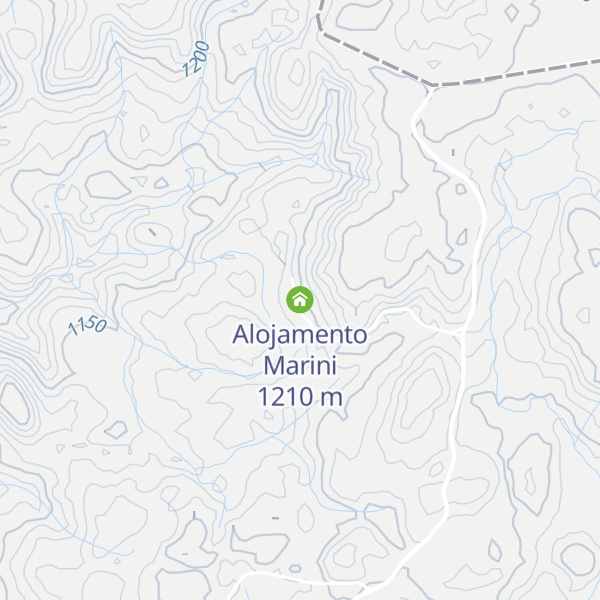 Map of Alojamento Marini