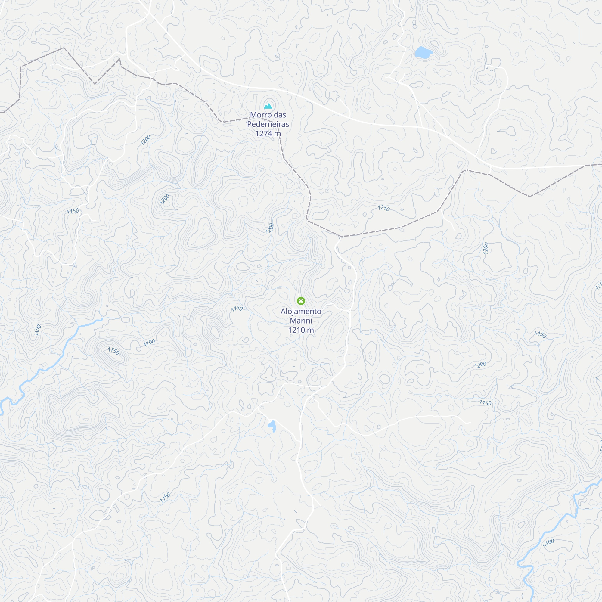 Alojamento Marini map