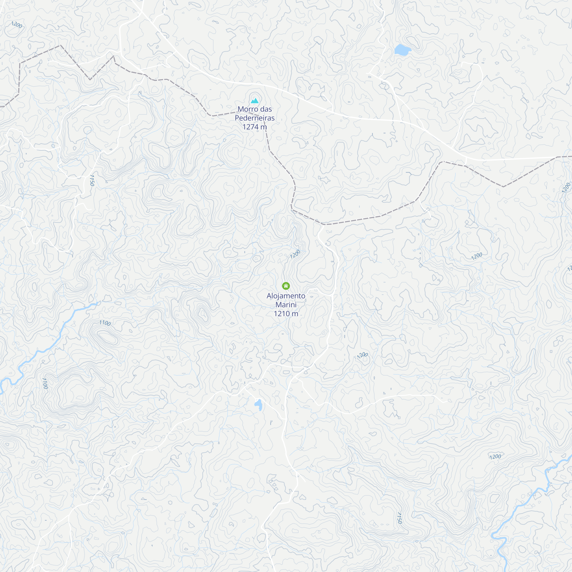 Alojamento Marini map