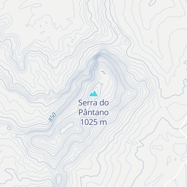 Map of Serra do Pântano