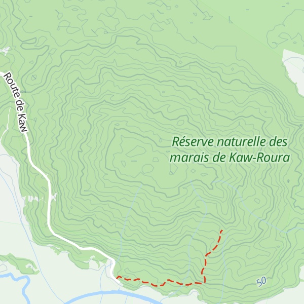 Map of Montagne Favard