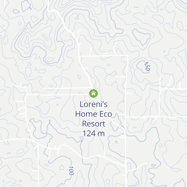Map of Loreni’s Home Eco Resort