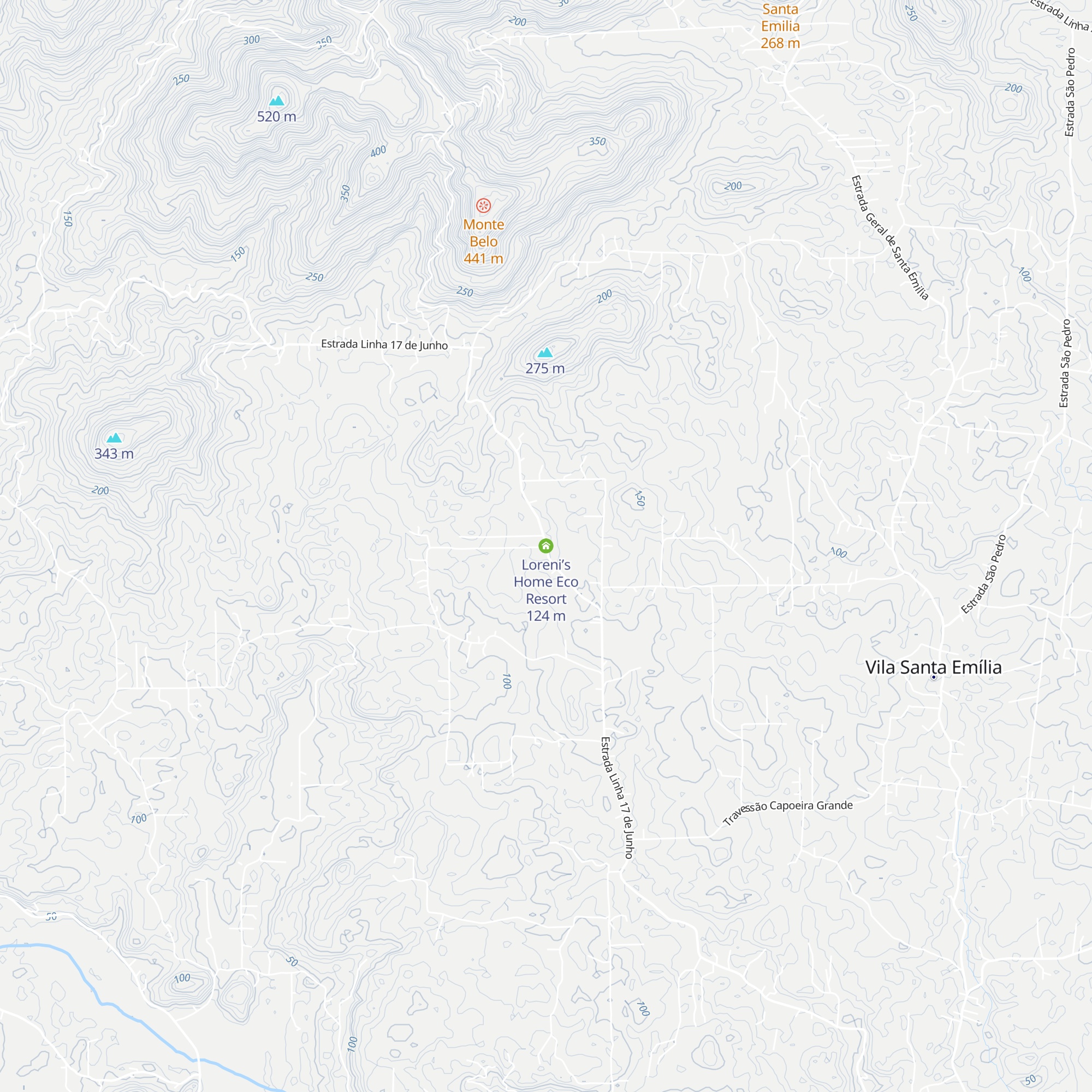 Loreni’s Home Eco Resort map