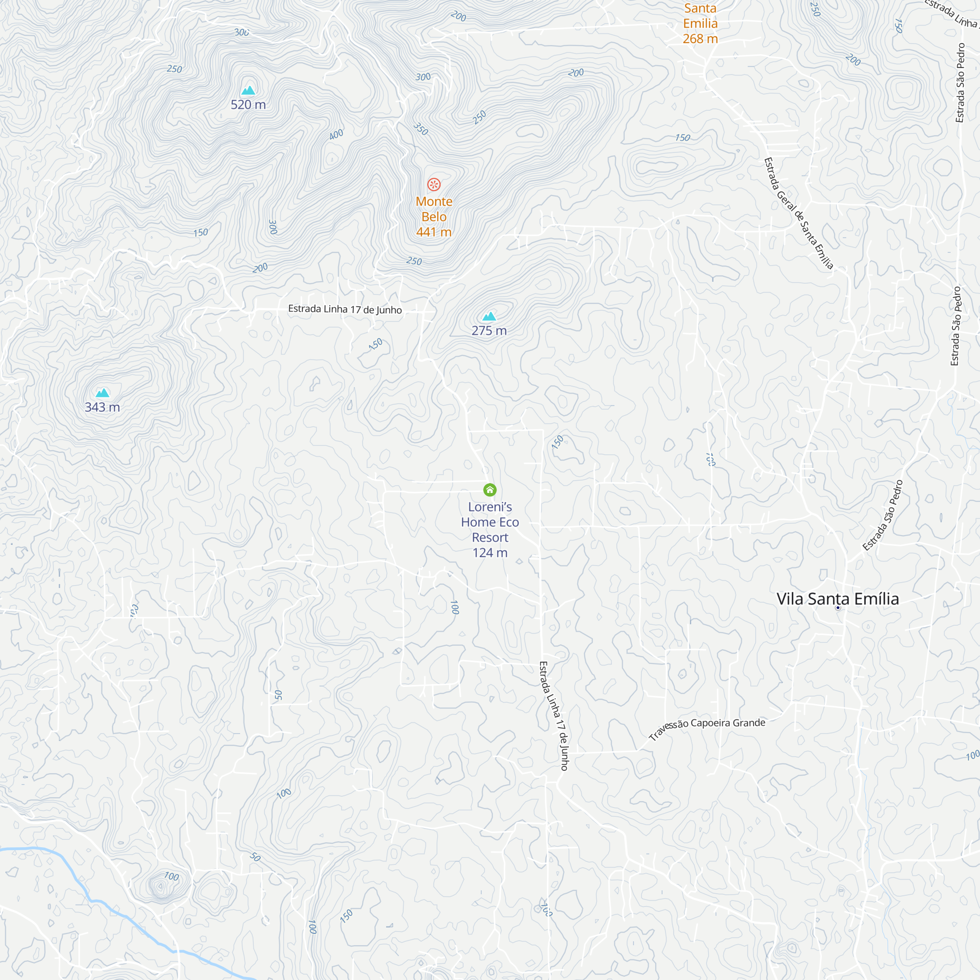Loreni’s Home Eco Resort map