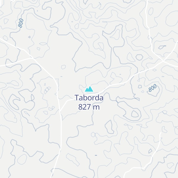 Map of Taborda