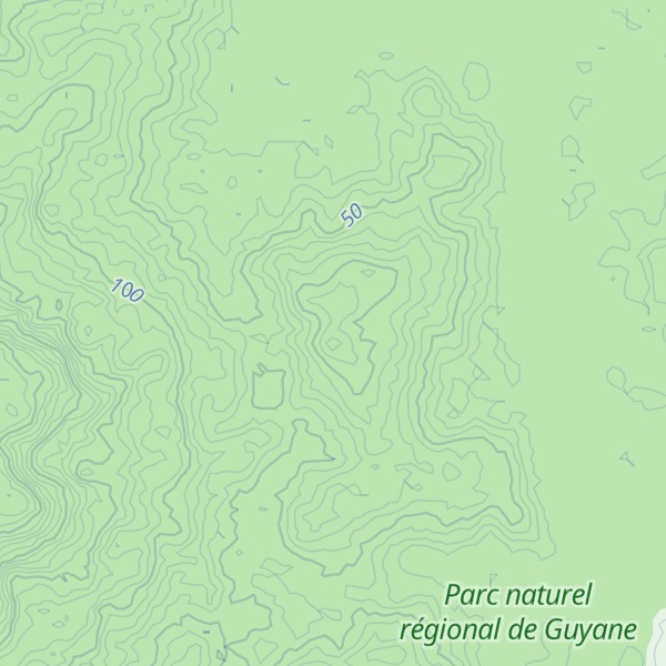 Map of Montagne Patawa
