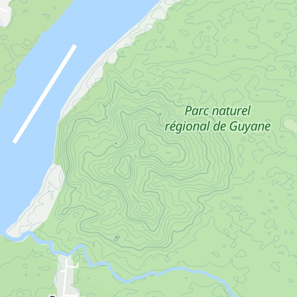 Map of Montagnes Anglaises