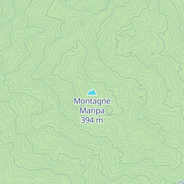 Map of Montagne Maripa