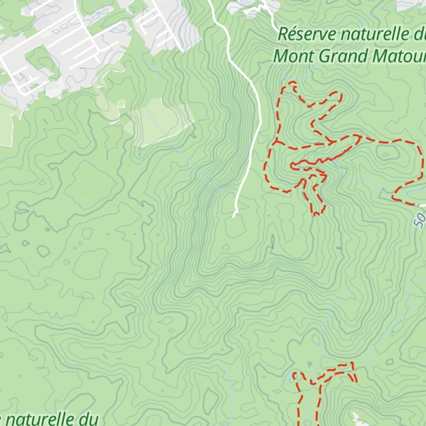 Map of Mont Grand Matoury