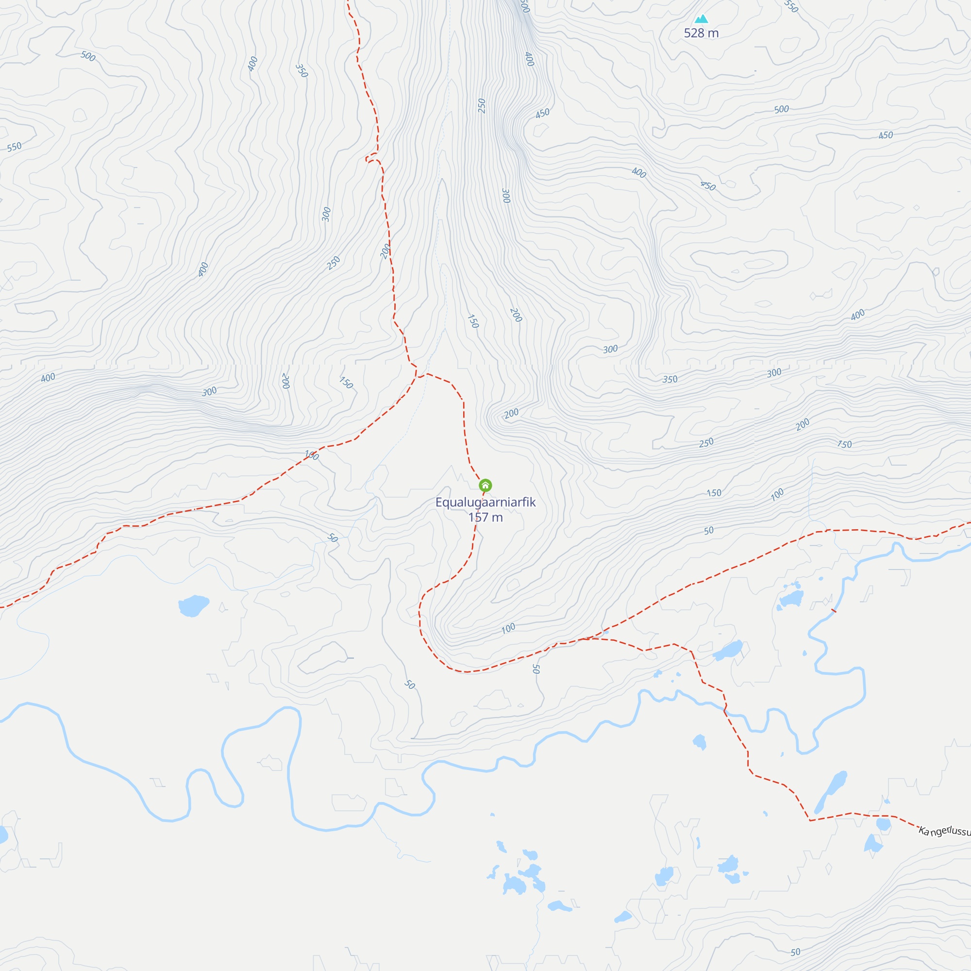 Equalugaarniarfik map