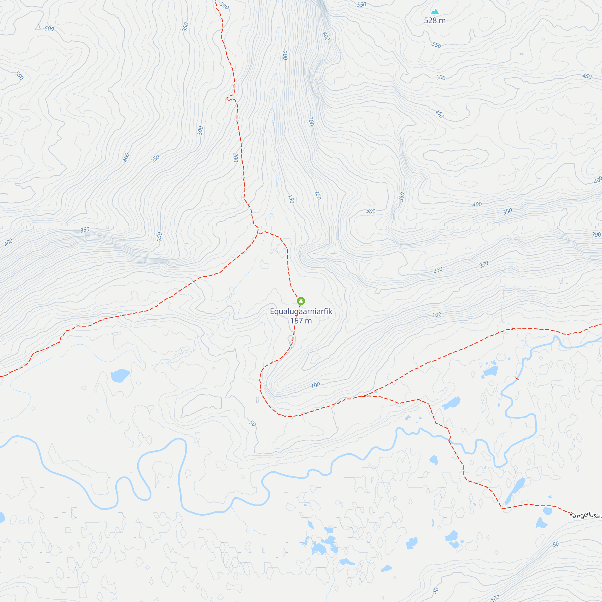 Equalugaarniarfik map
