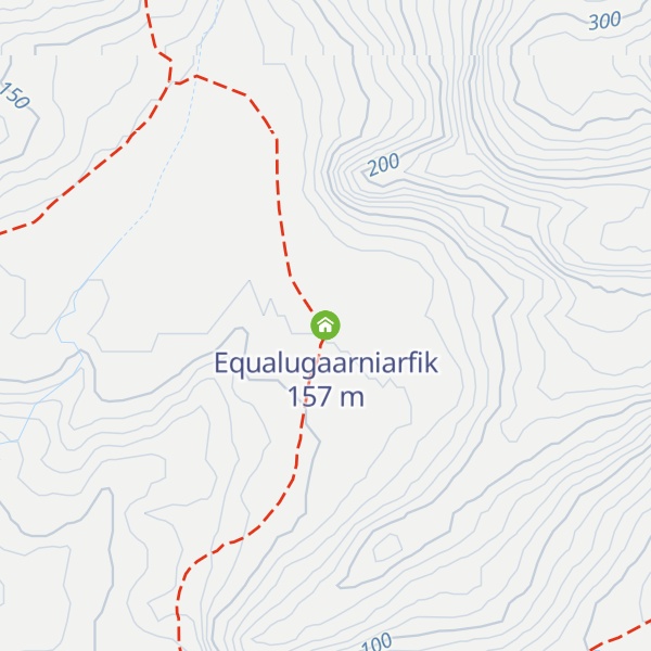 Map of Equalugaarniarfik