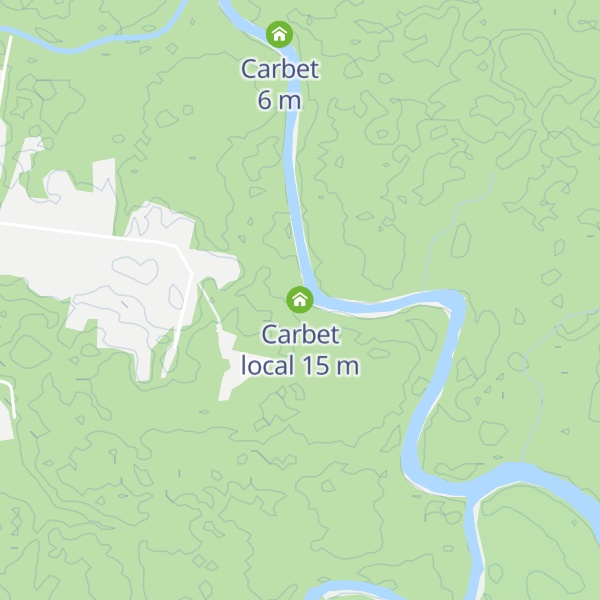 Map of Carbet local