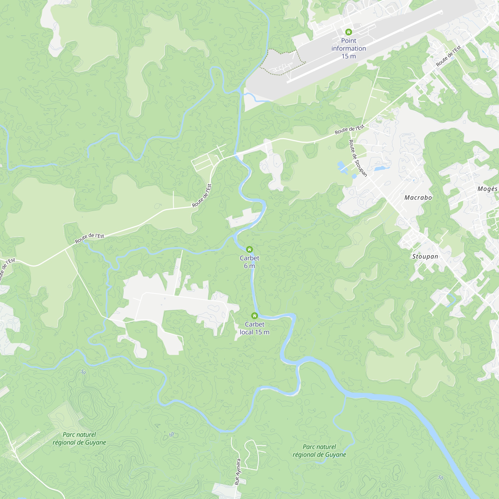 Carbet map