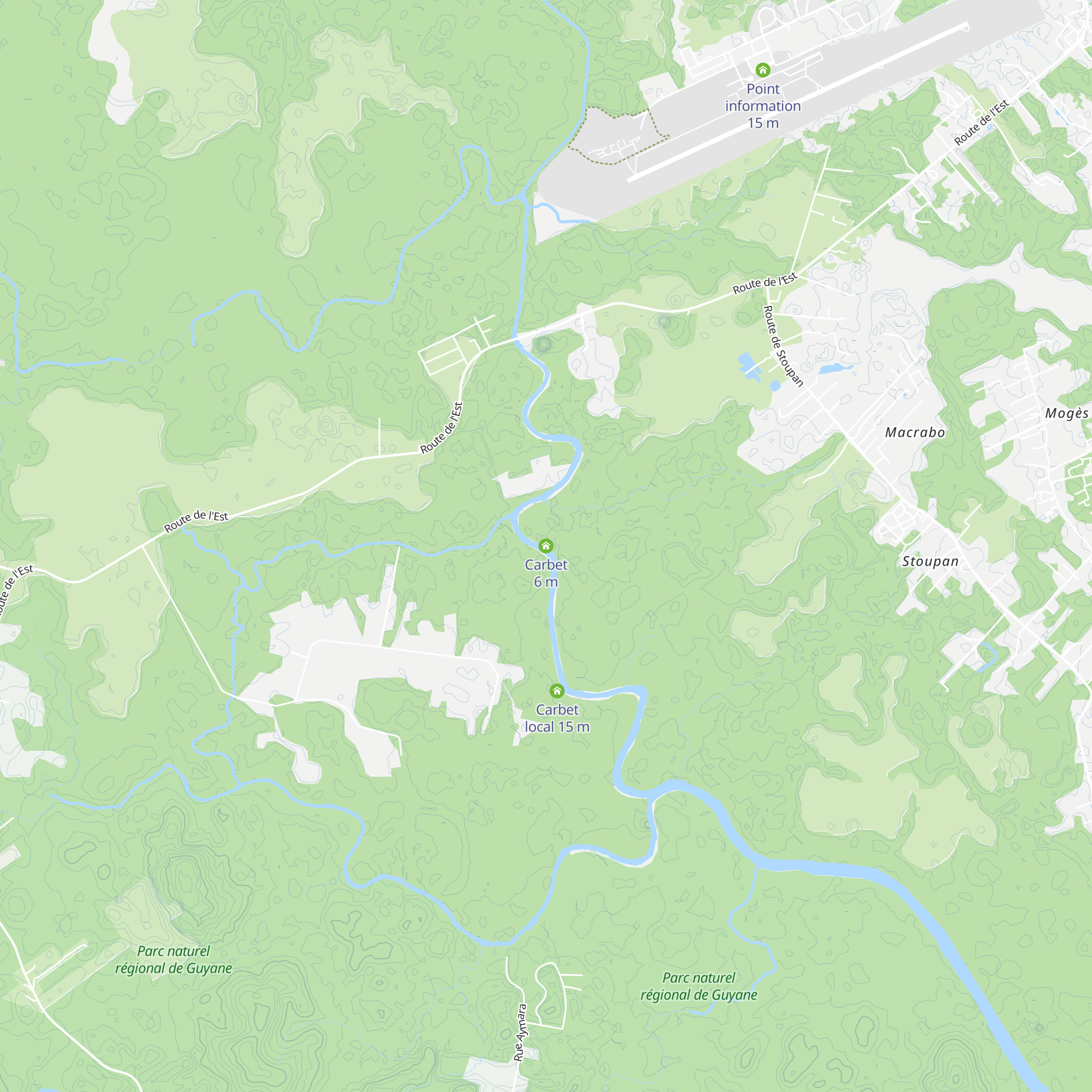 Carbet map