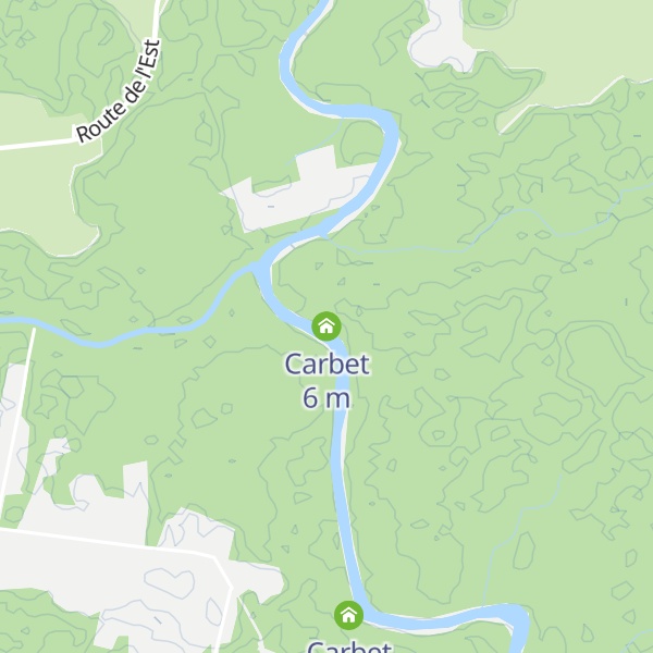 Map of Carbet