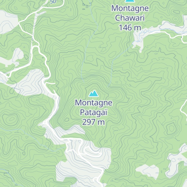 Map of Montagne Patagaï