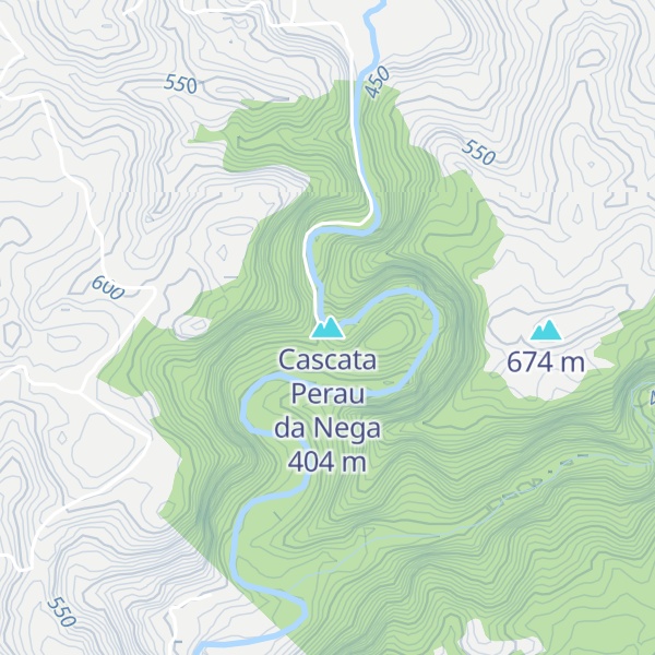 Map of Cascata Perau da Nega