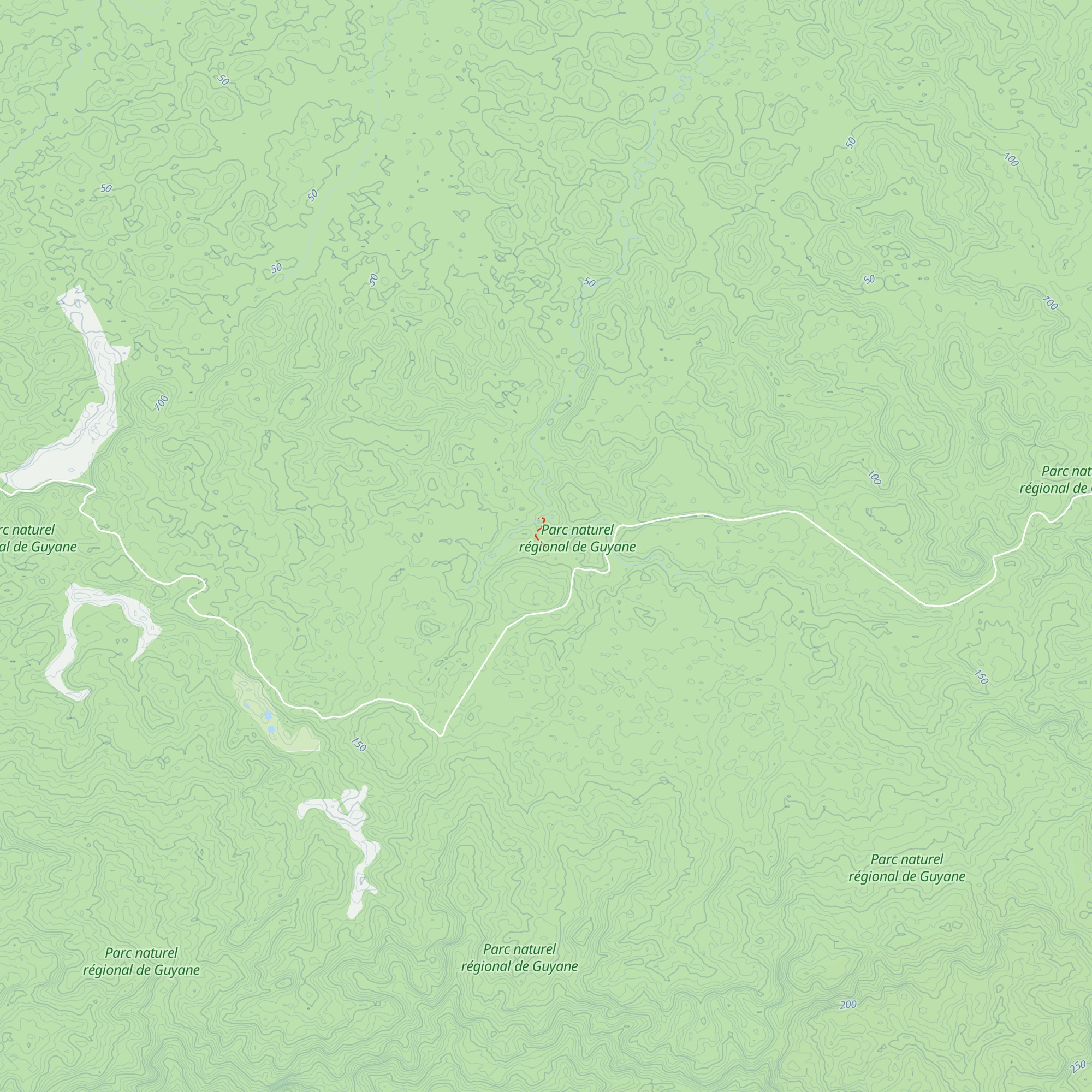 Carbet Grillon map