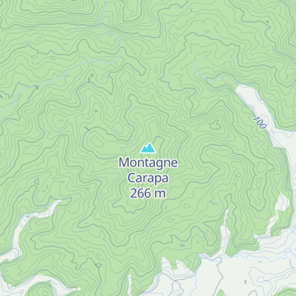 Map of Montagne Carapa