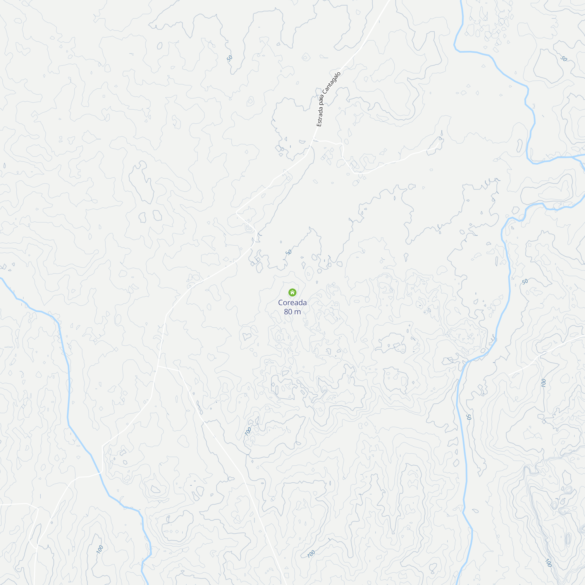 Coreada map