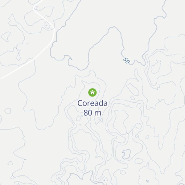 Map of Coreada