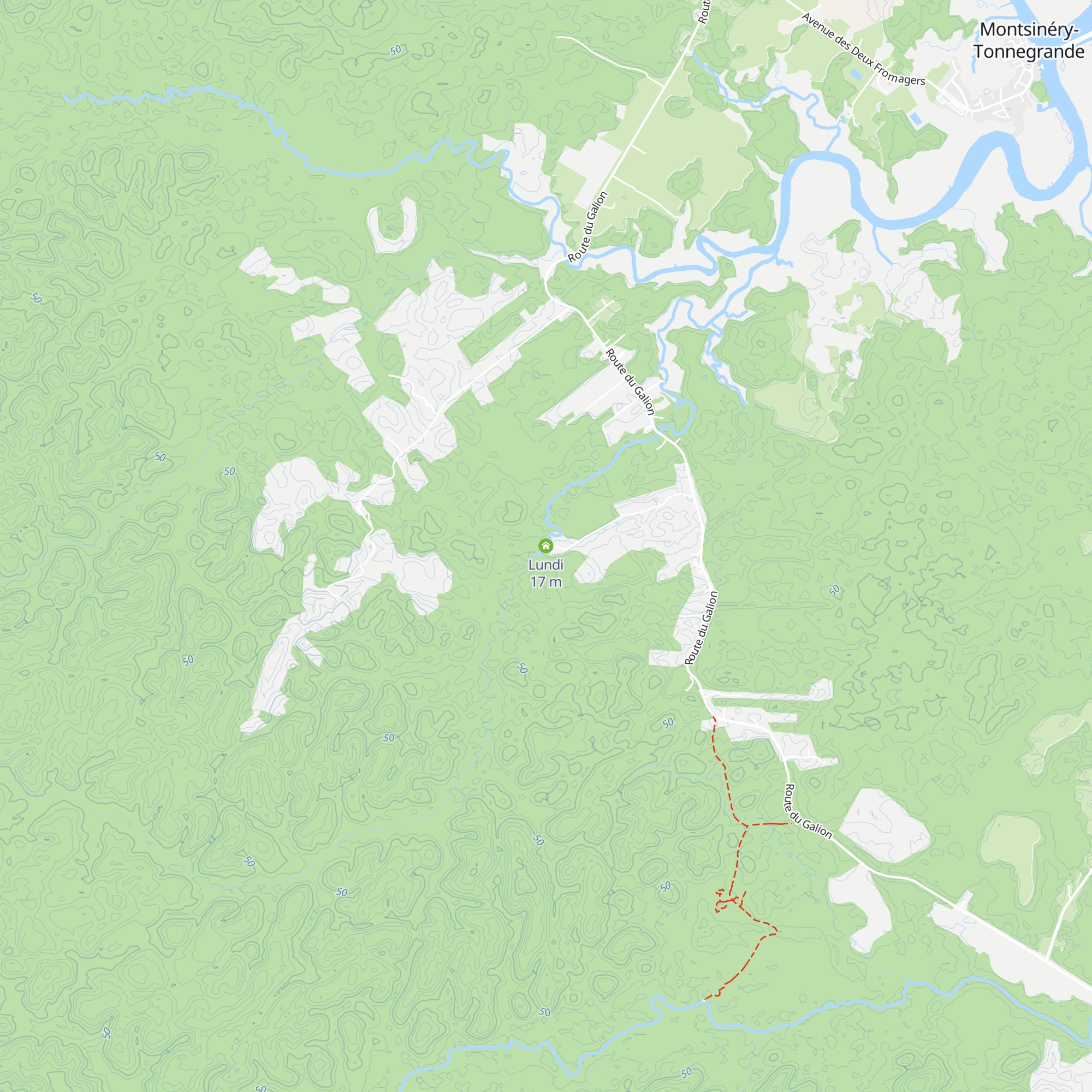 Lundi map