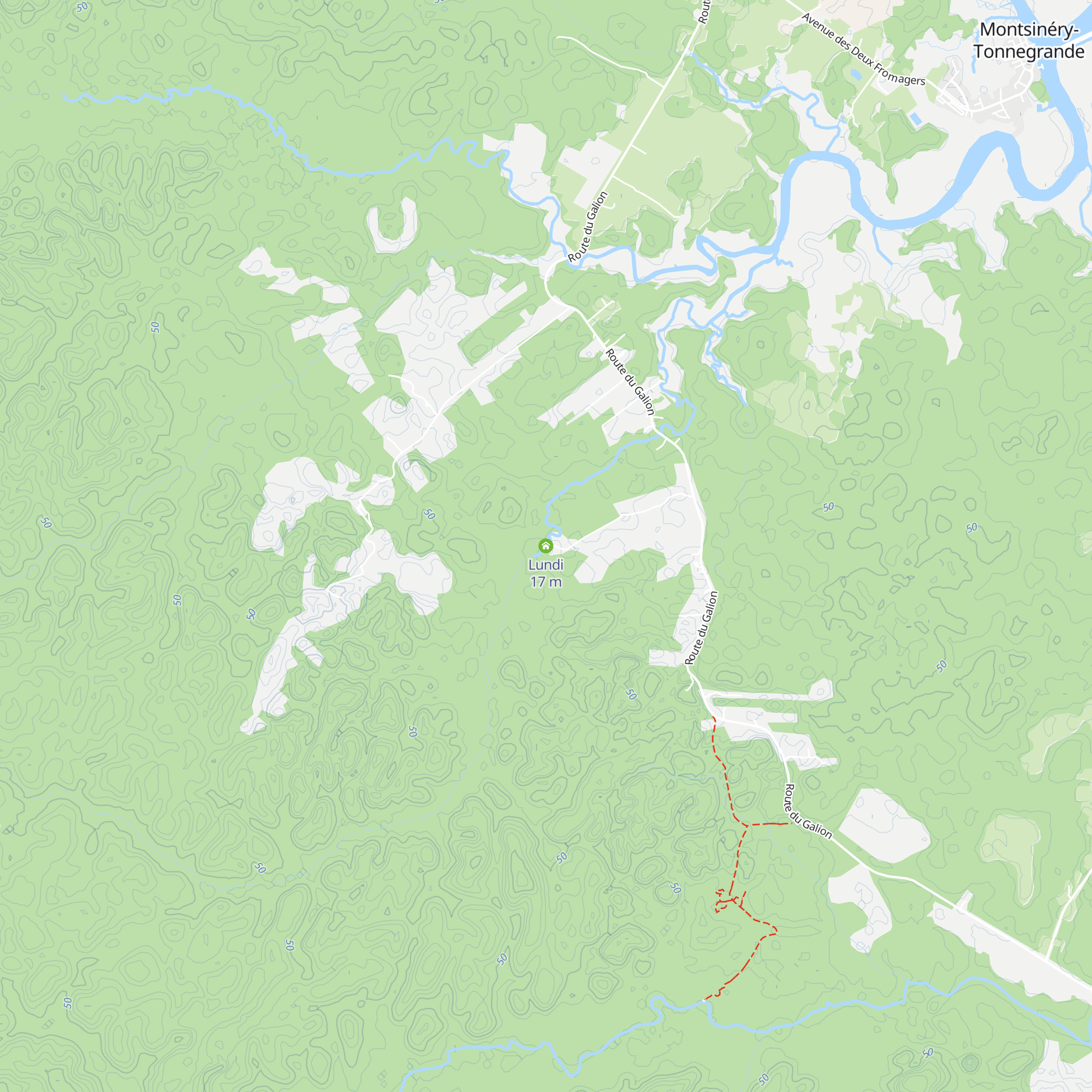 Lundi map