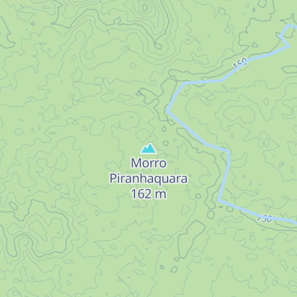 Map of Morro Piranhaquara