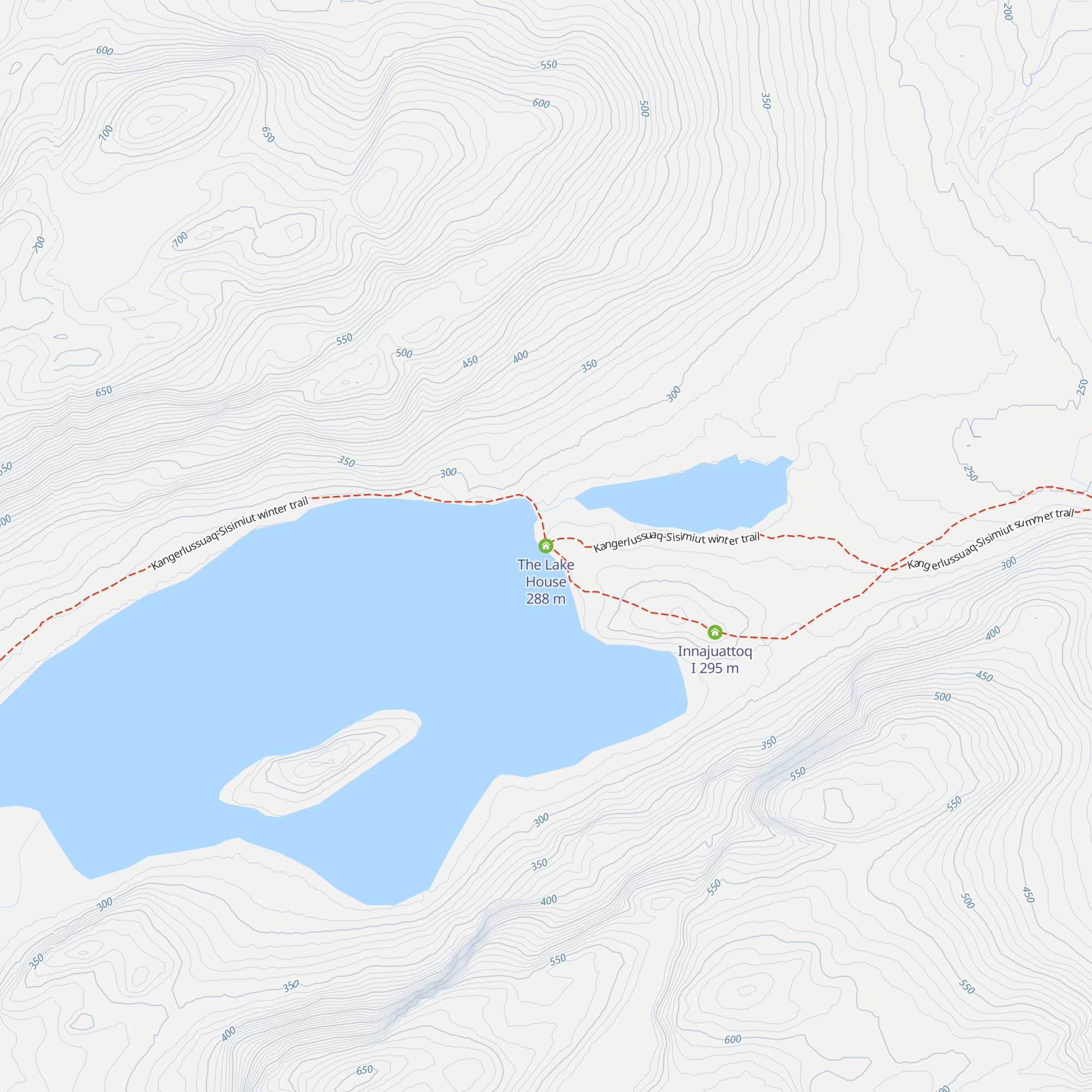 The Lake House map